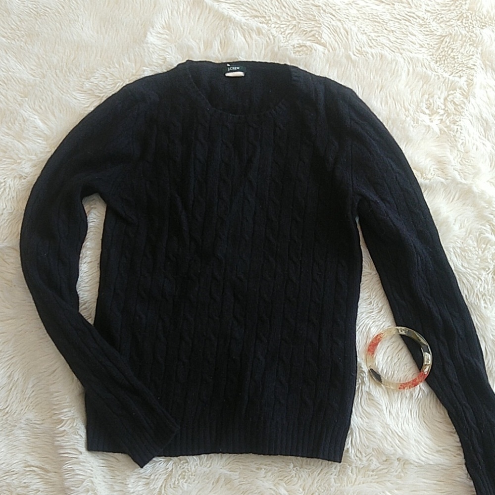 J. Crew Wool Cable Sweater